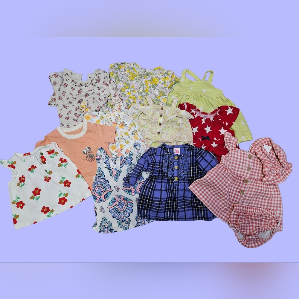 11 Piece 6mo Assorted Baby Clothing Set